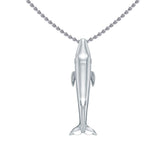 Sterling Silver Mike Whale Pendant TPD5217 - Pendant